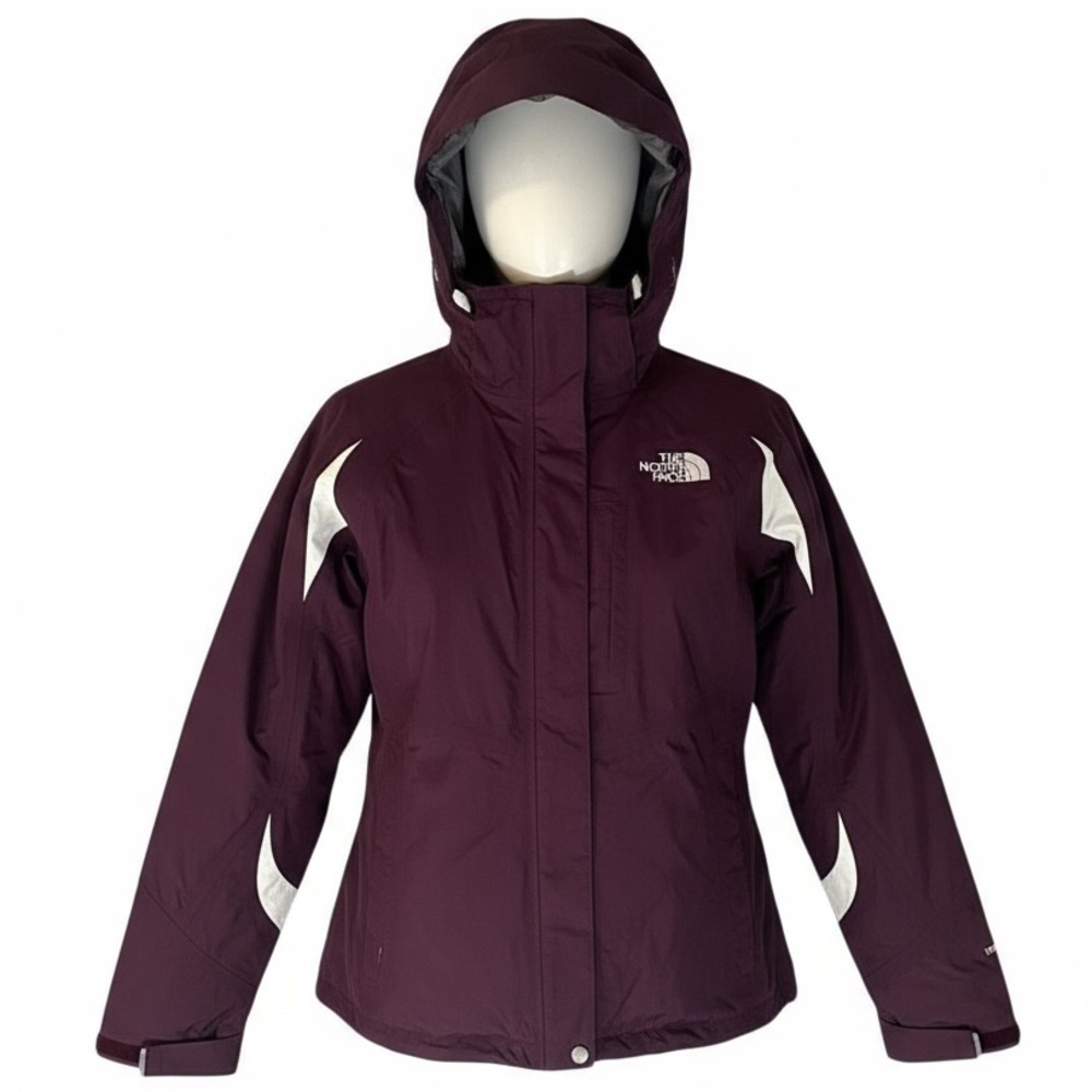 The North Face HyVent Plum Purple Waterproof Hooded Jacket Women’s Medium